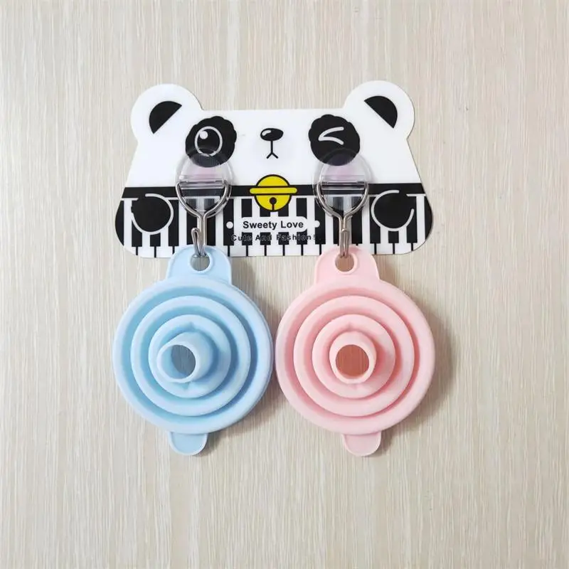 
Custom Pour Powder Kitchen Tools Reusable Portable Rubber Silicone Funnel 