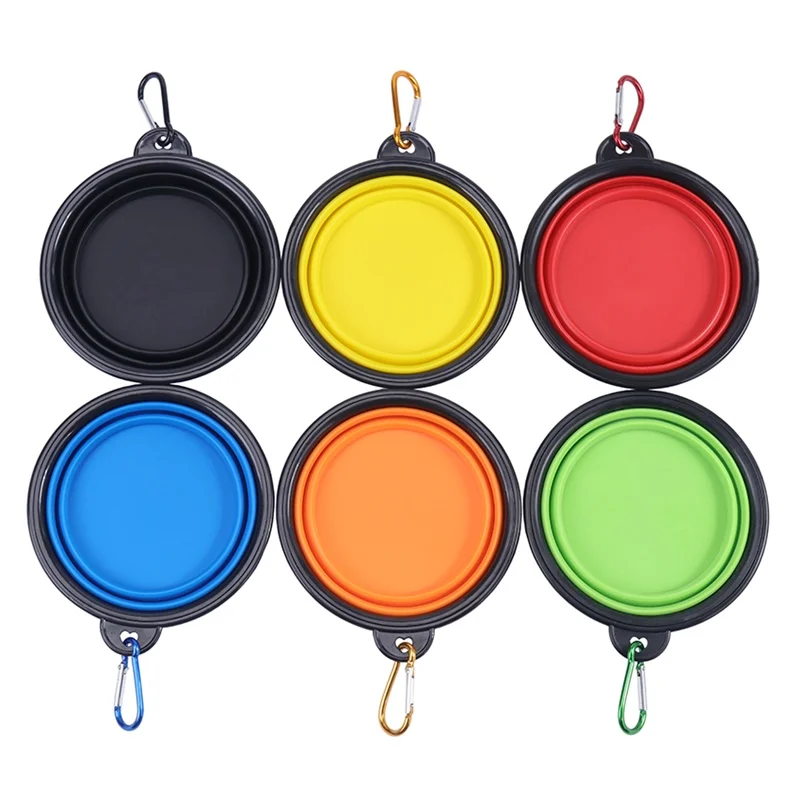 Most popular Plastic pet bowl travelling pet feeder bottle TRAVEL DOG BOWL