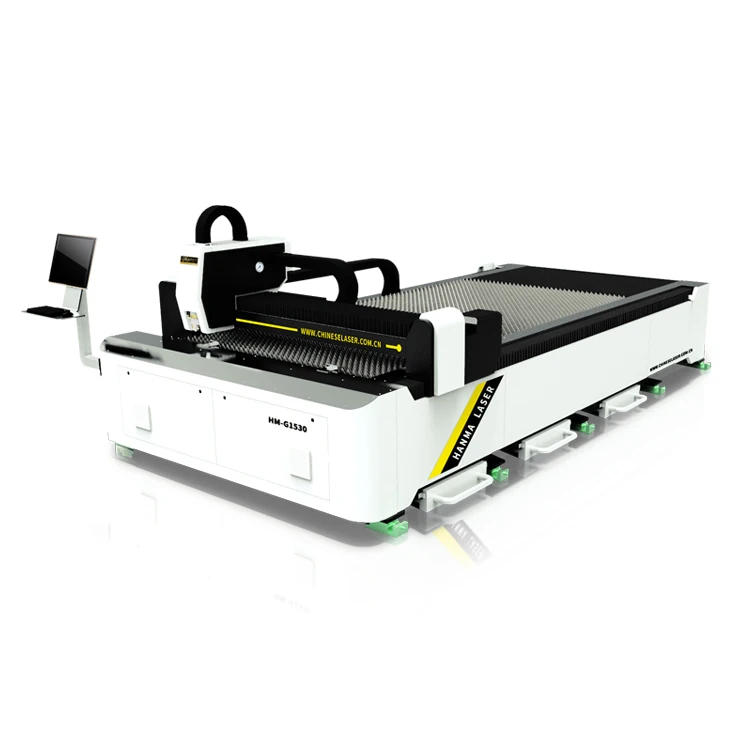 Raycus/ Max/ IPG 1000w 1500w 3000w CNC fiber laser cutting machine for carbon steel/ stainless steel/ aluminum