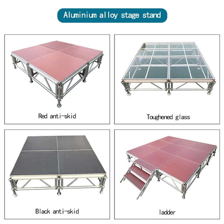Алюминиевый сплав наружный динамик сценическая подиумная платформа концертная сцена наружное шоу мероприятие Мобильная ферма