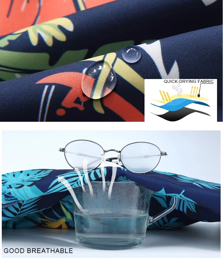 Wholesale custom waterproof pockets Recycled boardshorts blank swim trunks board shorts surf mens beach shorts