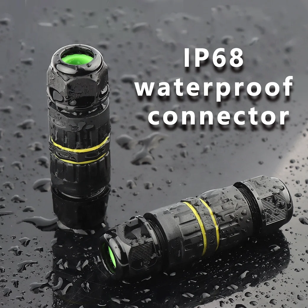 Wire Connectors Nickel Plated Copper 2/3/4 Pins EW-M20T IP68 M20 Waterproof