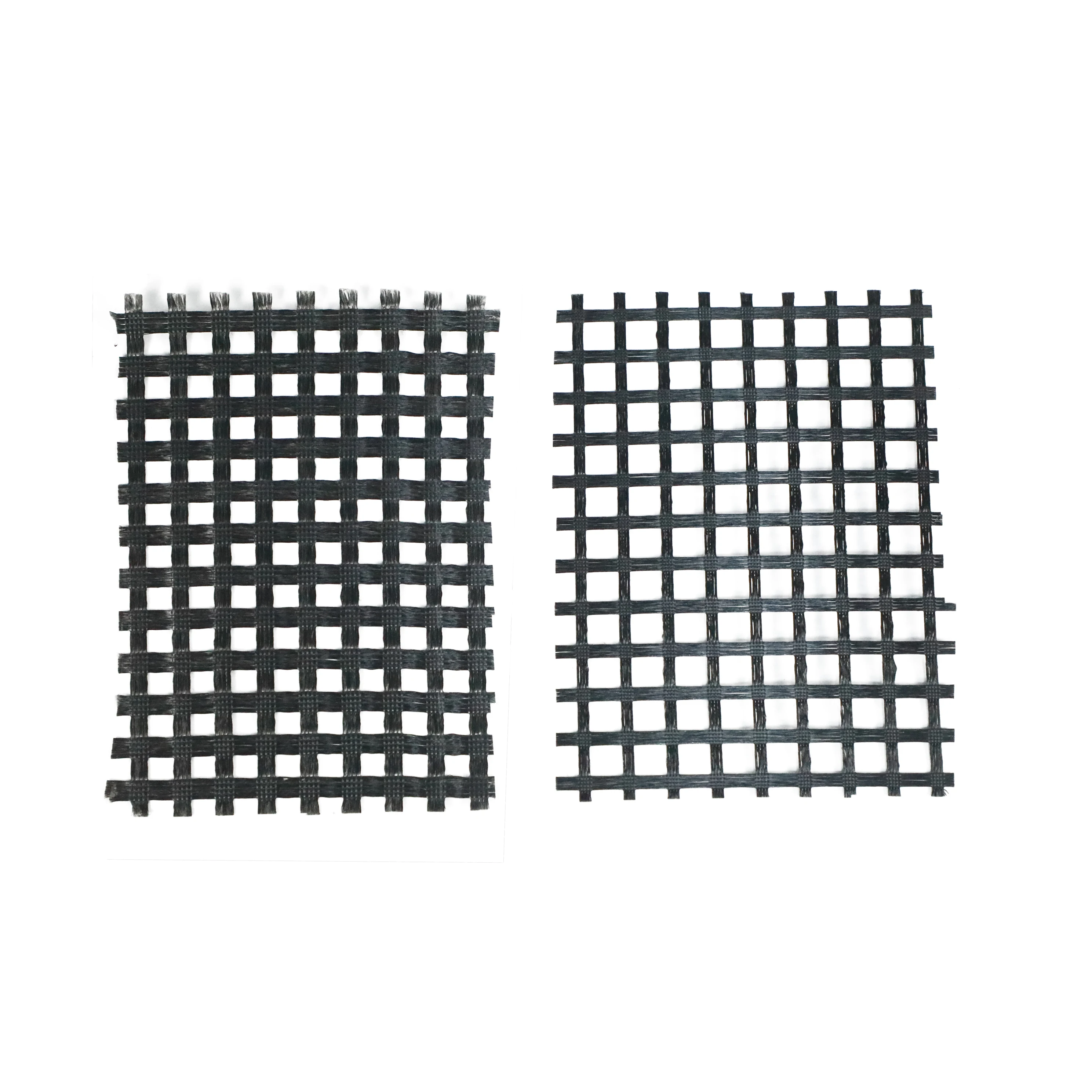 Earthwork Products Biaxial Glass Fiber Fiberglass 50kn/M 100kn/M Geogrid for Road Bed Railway