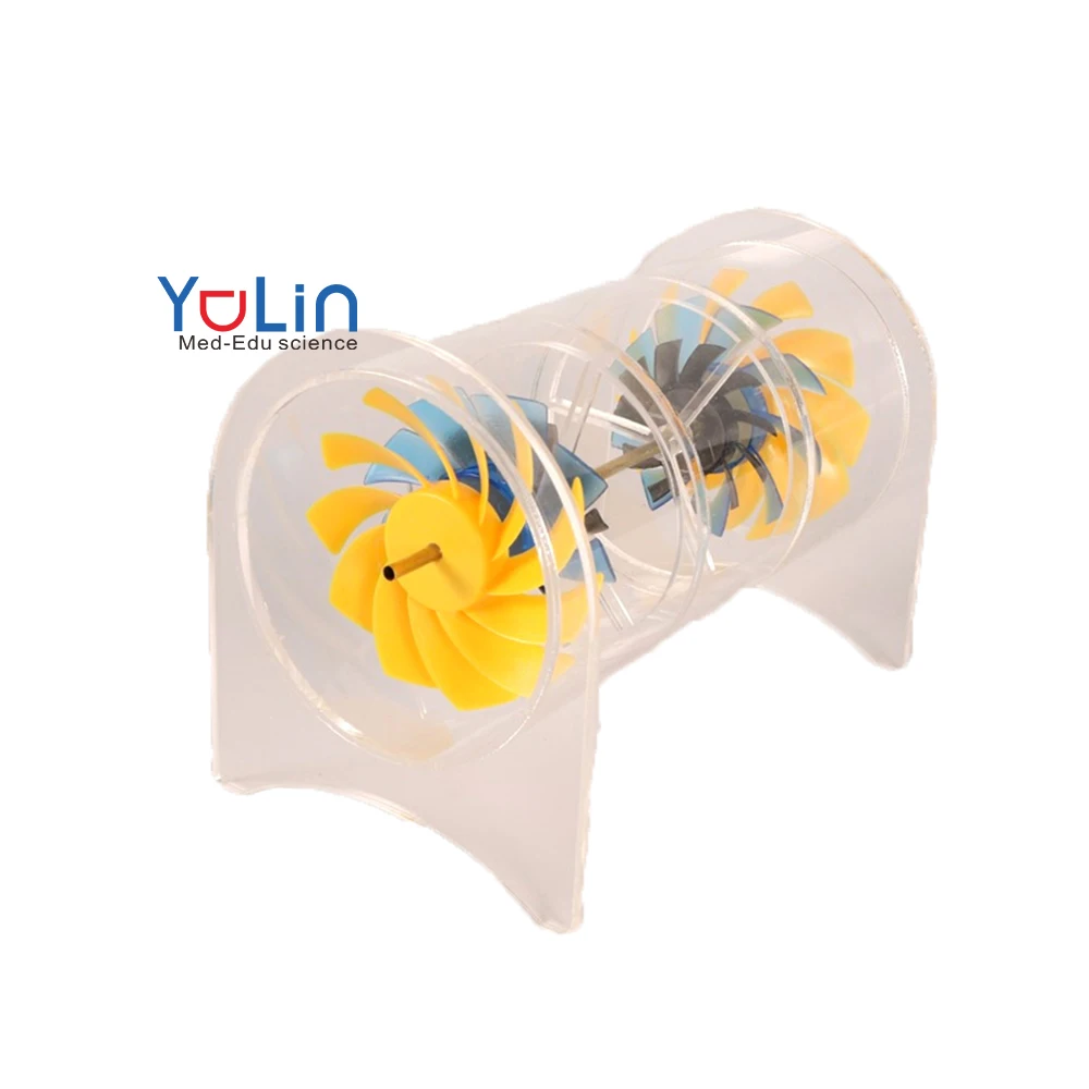 Turbojet Engine (Gas Turbine) Model school physics school teaching equipment
