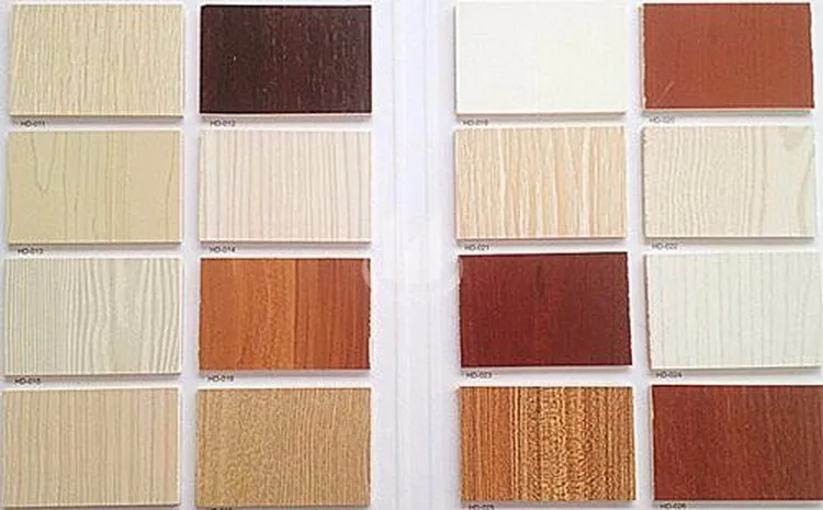 Light Weight  Durable Decorative Fireproof Waterproof  Melamine  MDF Board