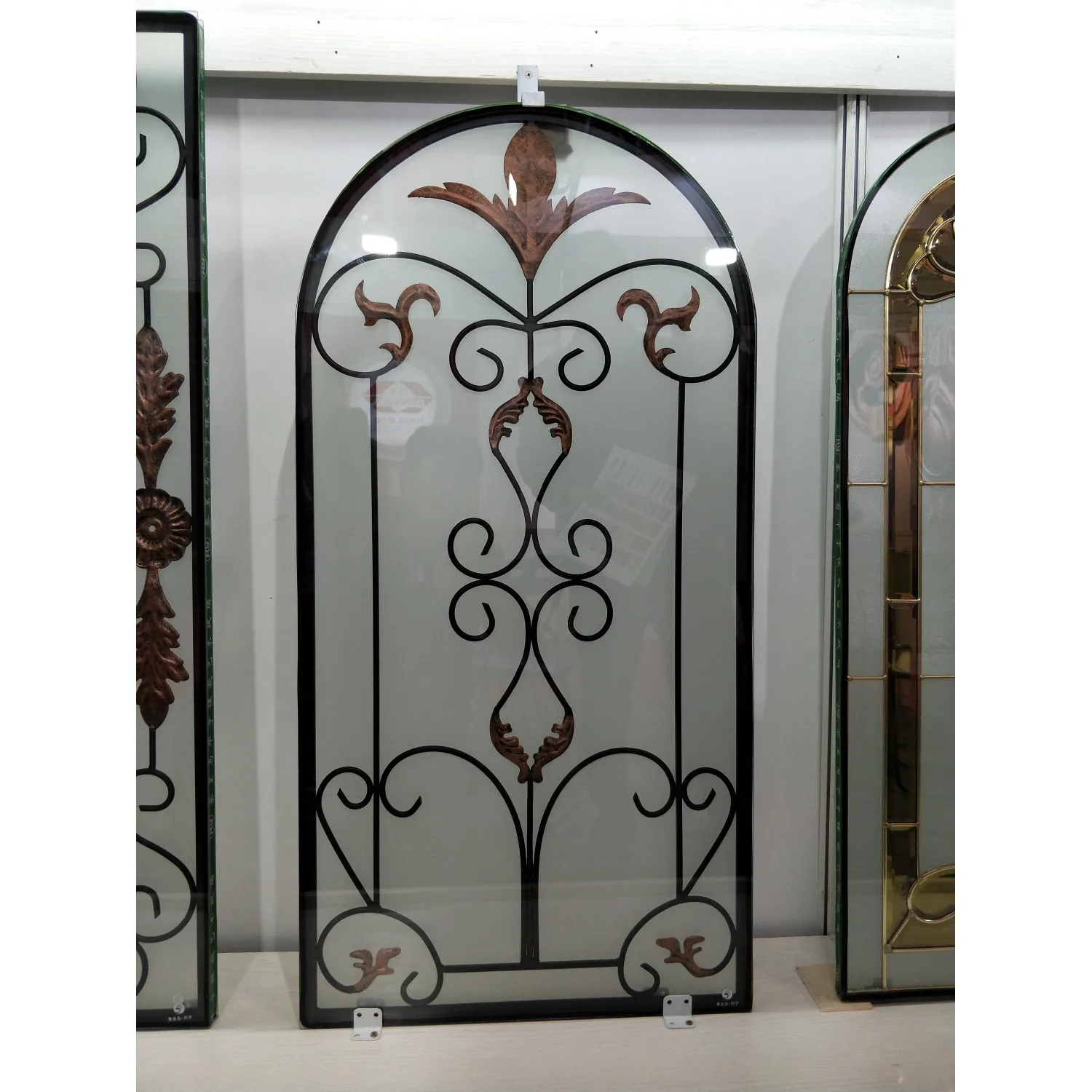 Factory Art Glass Building Art Deco glass custom door wall Windows
