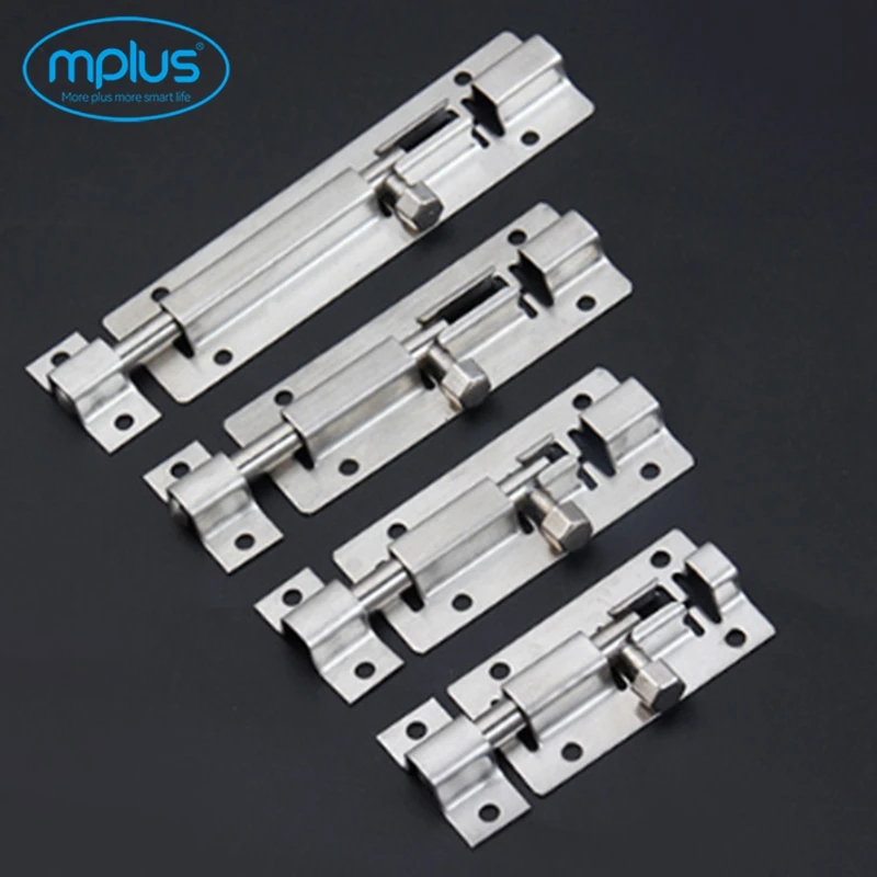 High quality hotel Stainless Steel door latch SS window lock barrel bolt pin tower bolt tower bolt stainless steel
