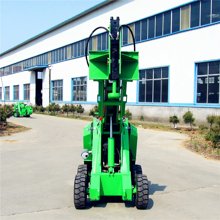 Taian MS500 Multifunction Mini Skid Steers Hand Type small loader with hydraulic hammer