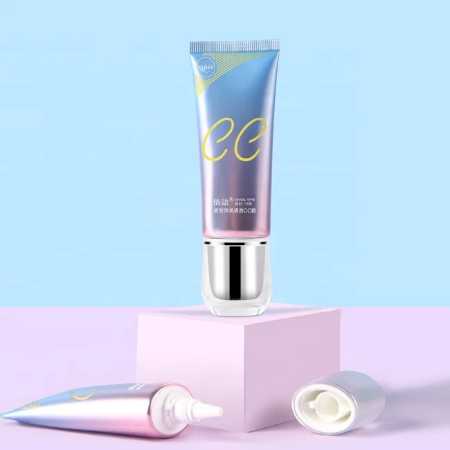 30g oval round body cream aluminum tube packaging