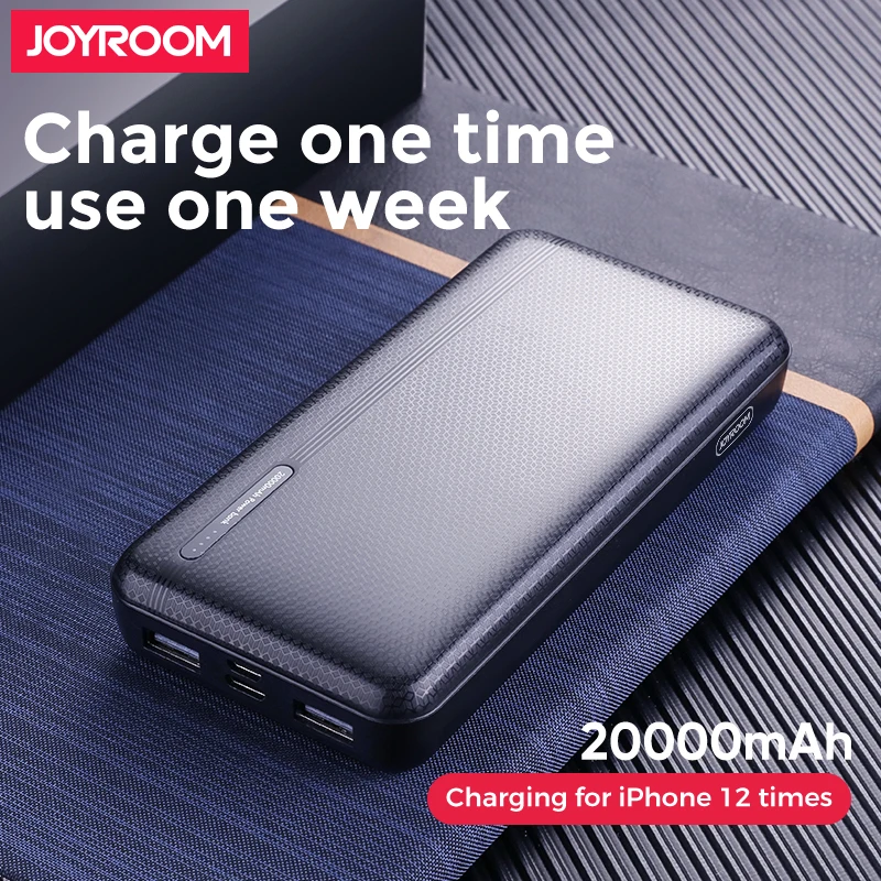 
Joyroom best gift original big brand usb high capacity power bank 20000 mah phone charger power banks 