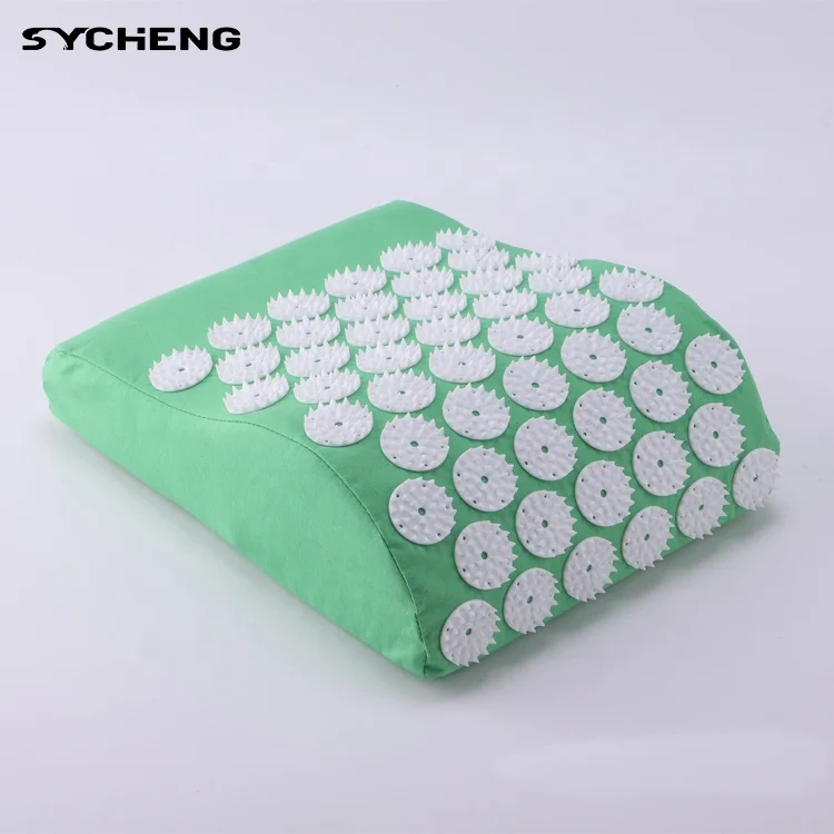 Needle Mat Massage Cushion yoga Acupuncture Neck Relief Pillow Back Massage Pillow Set
