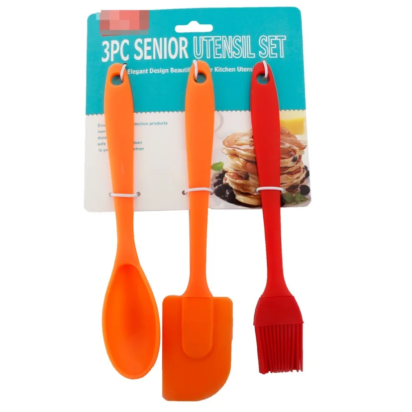 Manufacturer wholesale professional utensils cake silicone kitchen baking and easy cooking tool sets