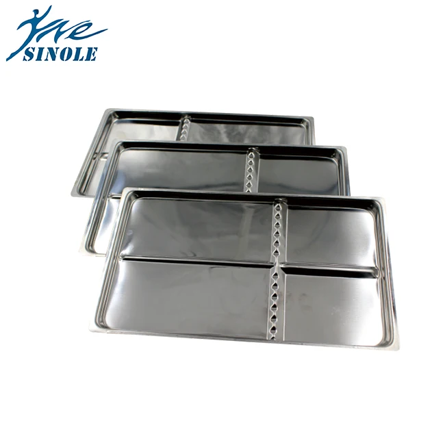 Sinole reusable stainless steel  plate for ultraviolet sterilization cabinet