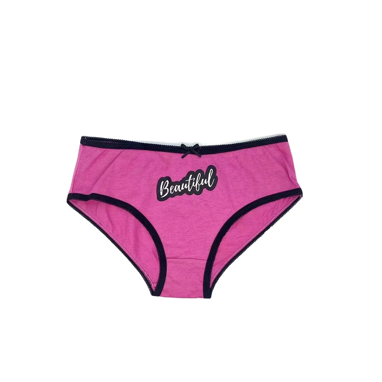 Милое нижнее белье OEM для девочек трусики из органического хлопка