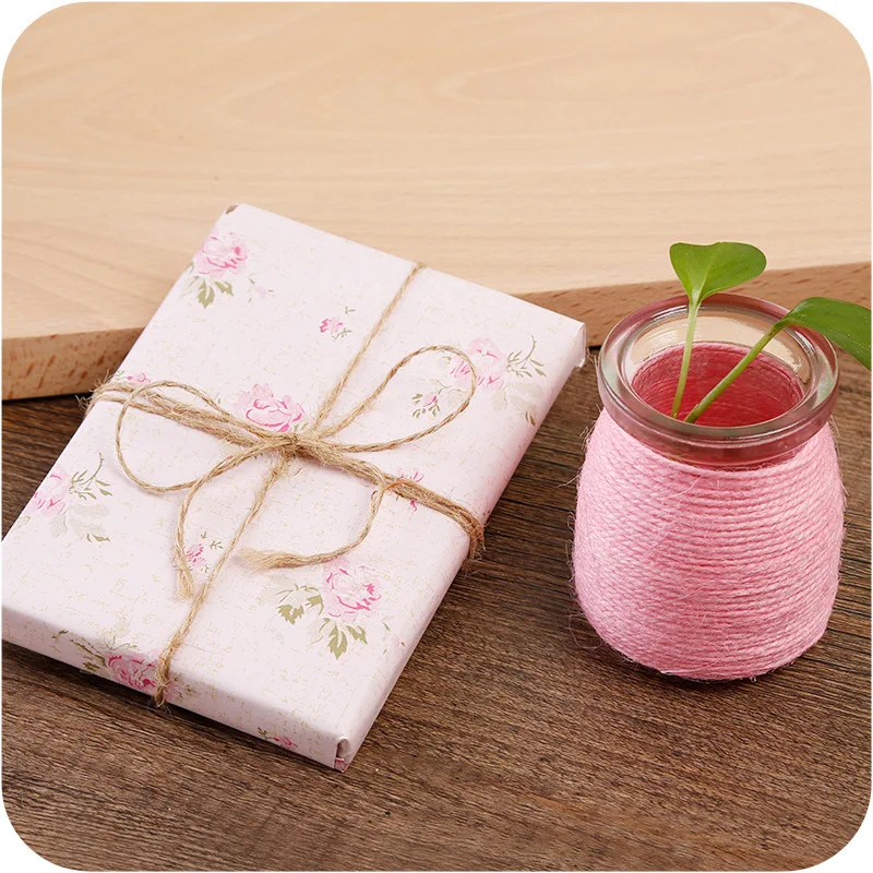 
custom size 100% jute cord Rope Strand Twisted Macrame Cord for Wall Hanging Plant Hangers Crafts Pet Toys 