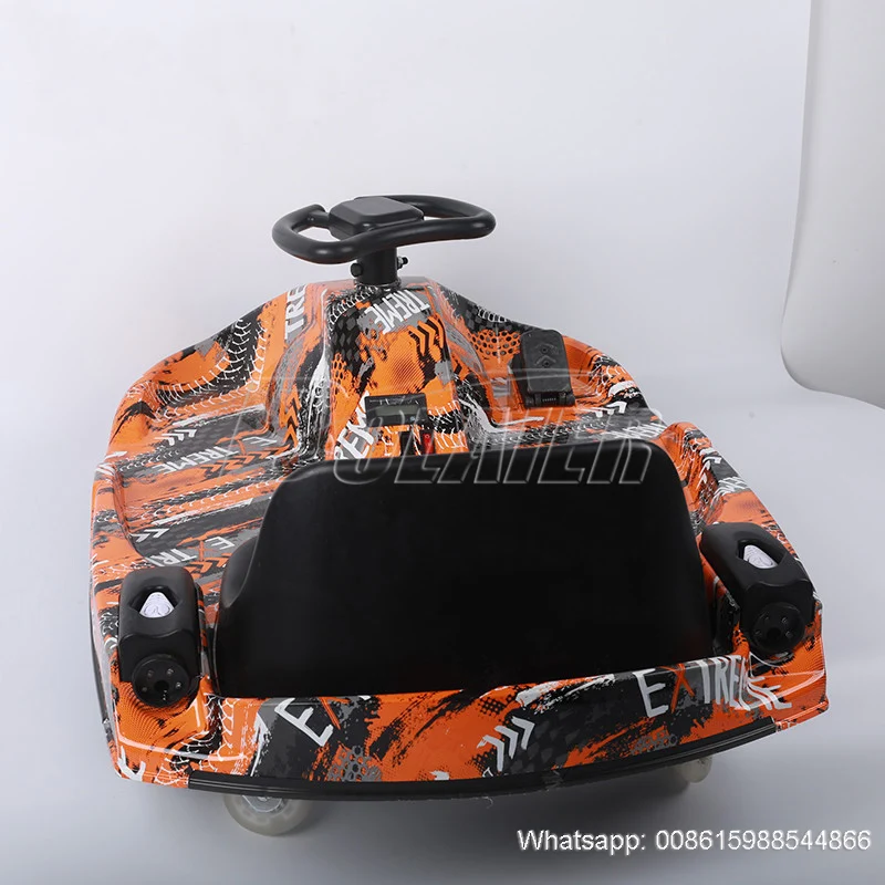 2018 HOT PRODUCT Crazy kart Kids 3 Wheels Drifting Scooter Electric Drift Trike