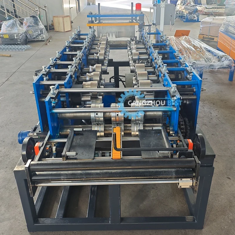 Portable Metal Roof Standing Seam Profile Roll Forming Line Machine for Colombia