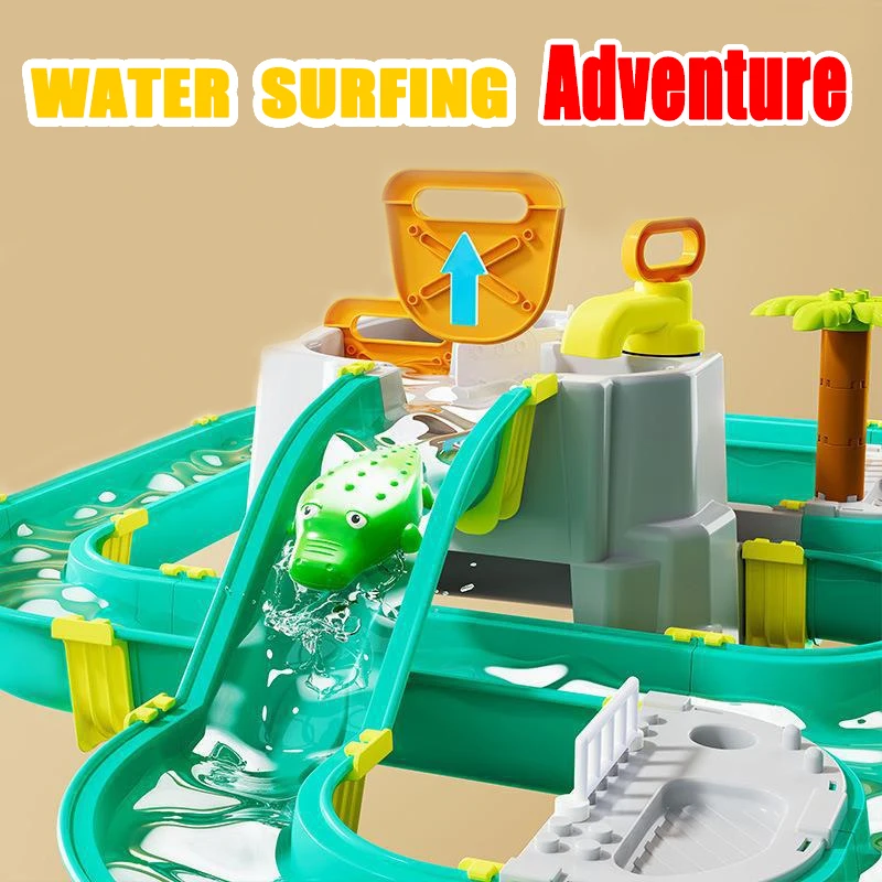 Крытая Рыбная игра рафтинг приключенческая детская большая аквапарк трек водная игрушка для подарка на день рождения