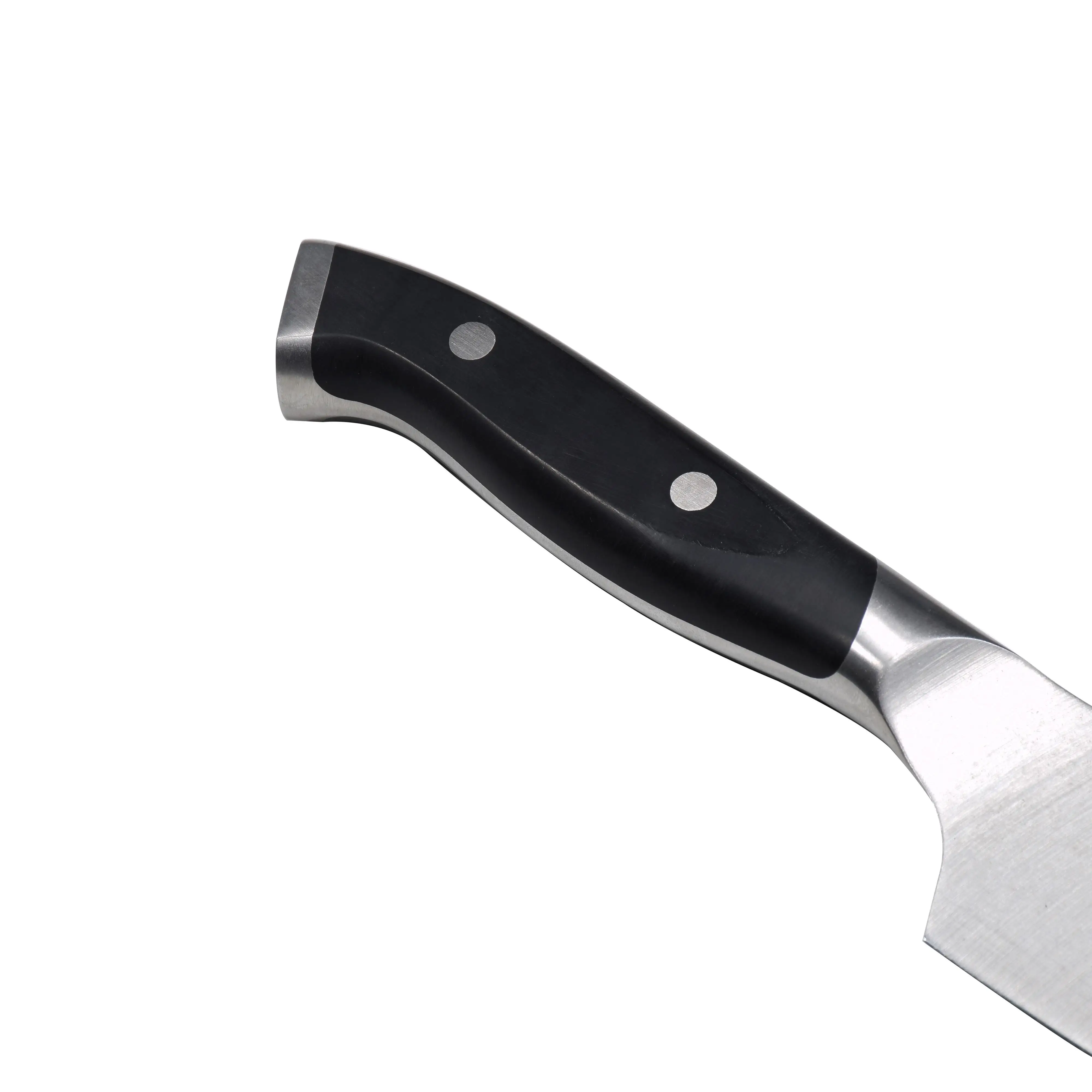 Шеф-повара кухонные ножи 7 дюймов шеф-повара Колумбия точилку и Santoku фиолетовый филе