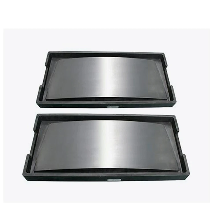 Customized high pure high density graphite molds for glass