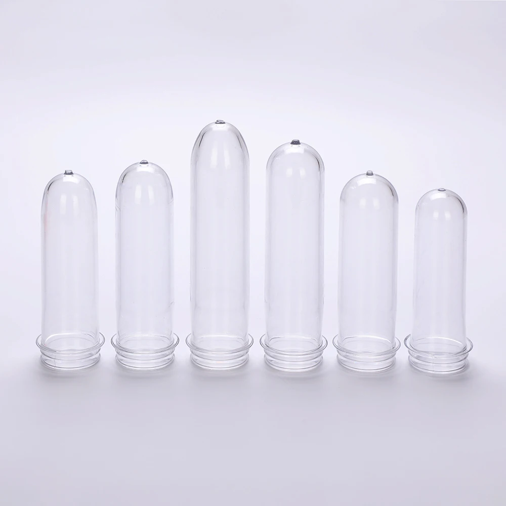 Custom Design 32mm Clear Oil Bottle Preform 58g for Edible Oil With Cap Handle