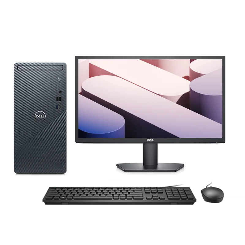 Настольный компьютер Dell Inspiron 3020 core i3-13100 8G 512G SSD с 21,5 дюймовым монитором SE2222H, новый компьютер для дома и офиса