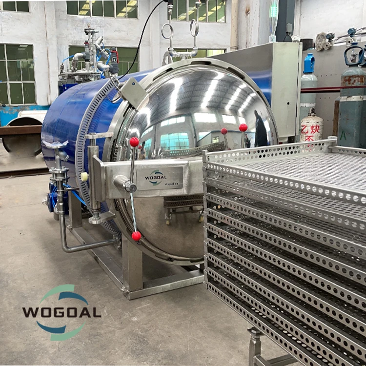Small food retort hpp machine high pressure processing sterilizer
