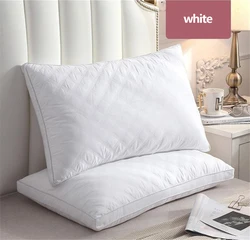 Comfortable sleeping 5 star 100% cotton feather silk Hilton Hotel Pillow