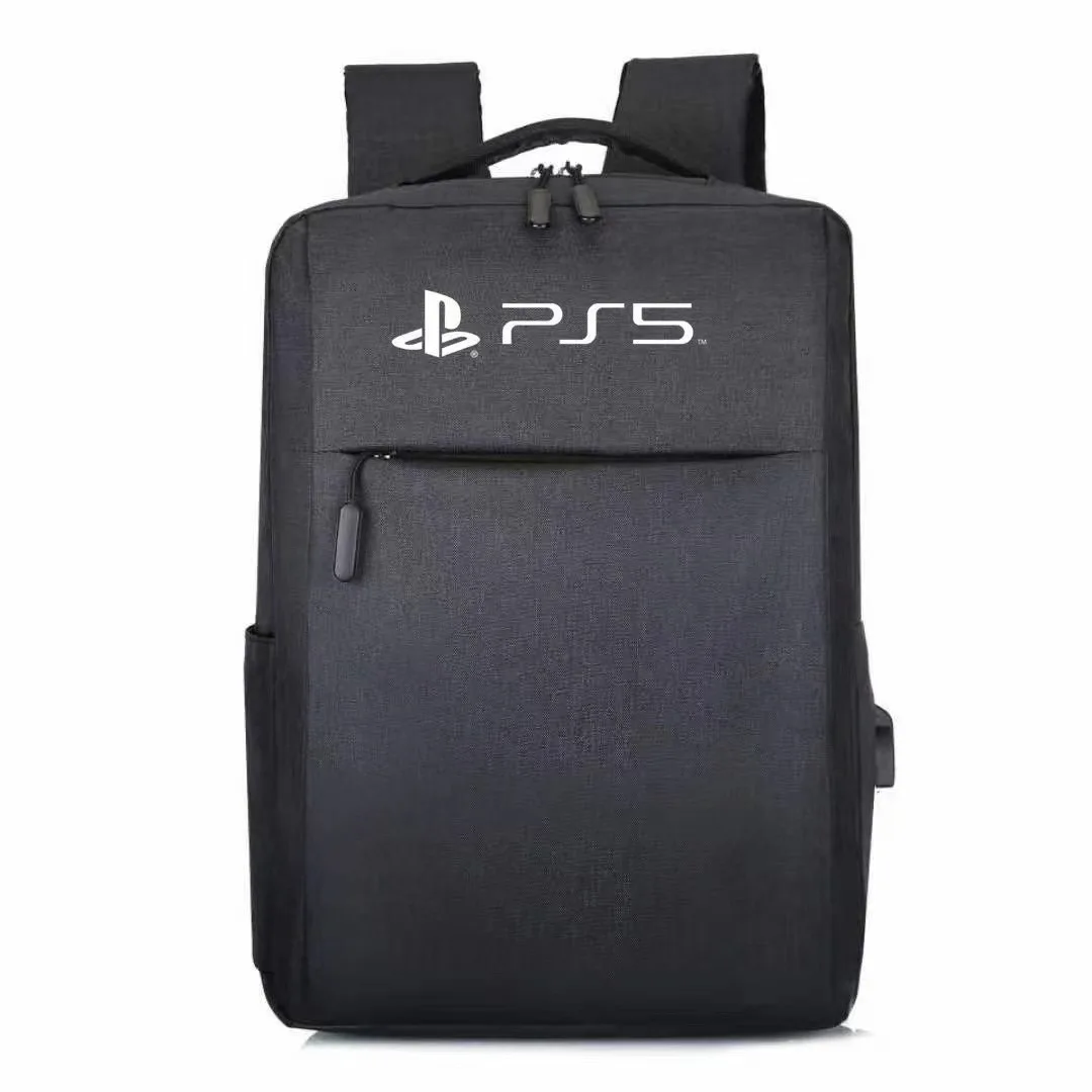 
Travelcool Backpack Game Console Bag Host Storage Bag Handbag Shoulder Travel Bag for PS5/PS4 Host and Controller 