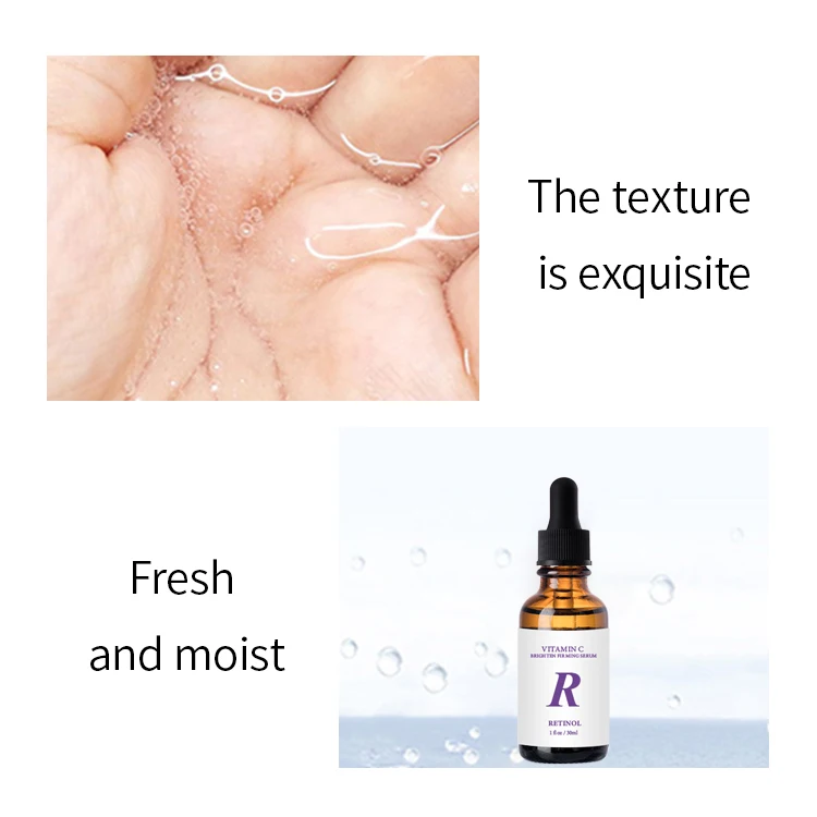 Odm/Oem Whitening Hyaluronic Acid Ha Vitamin C  Retinol Anti Aging Retinolface Collagen Korean Serum