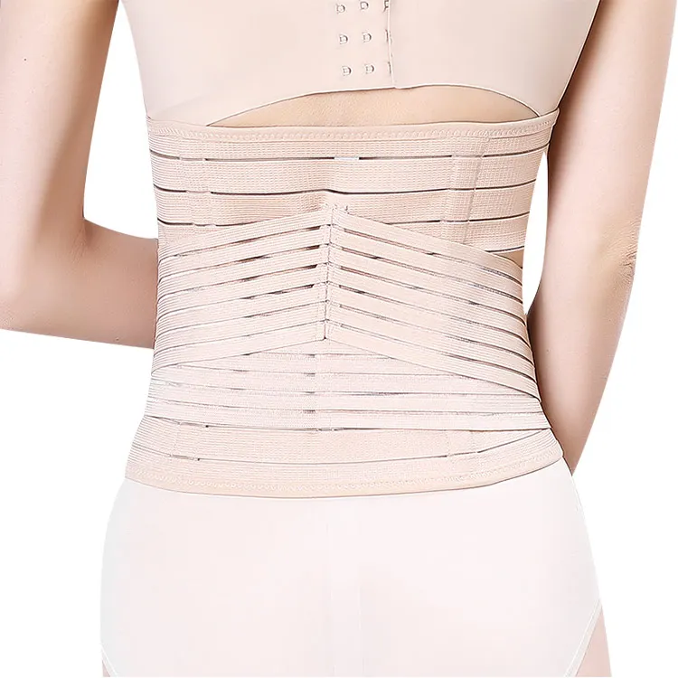 Wholesale post pregnancy shaper belly recovery wrap band waist trainer belt body shaper Postpartum Belly