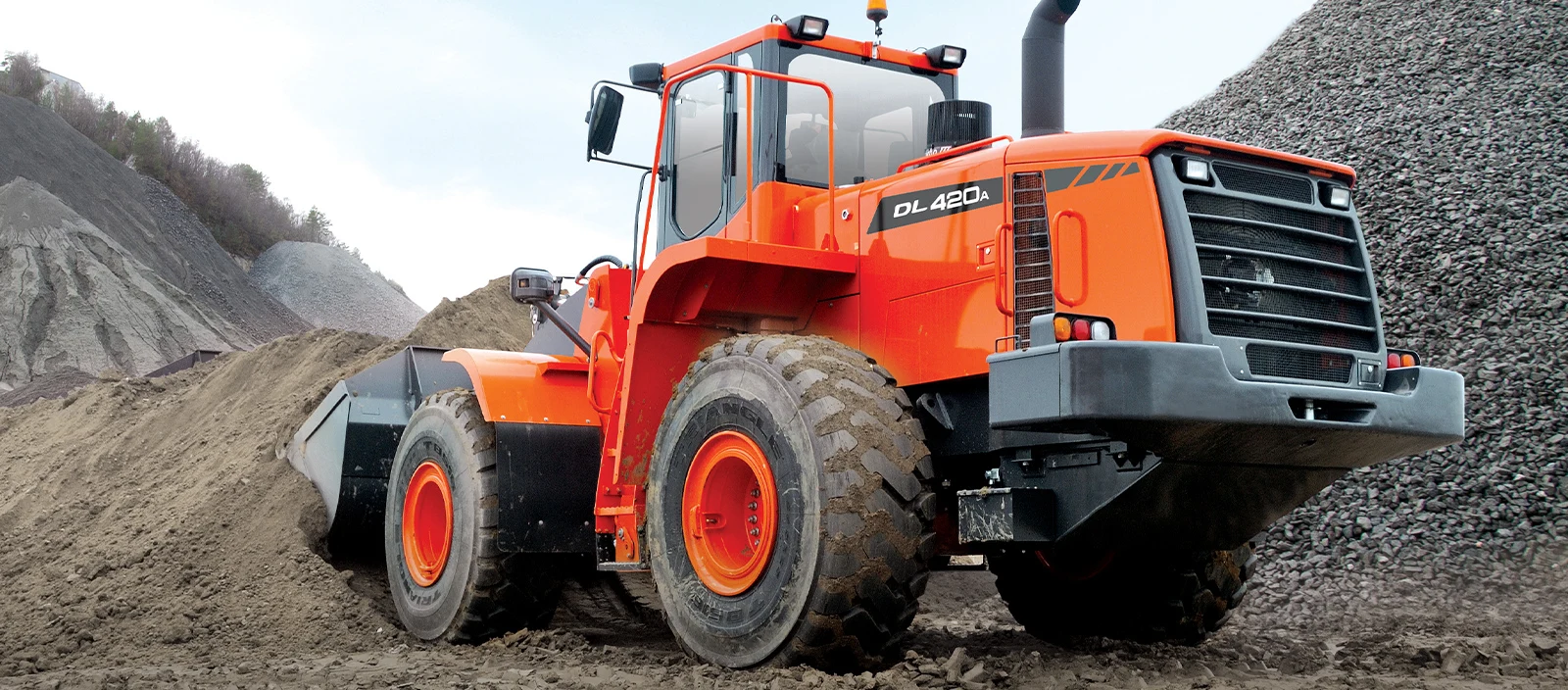 hot sale 22ton large wheel Loader DL420A-7M