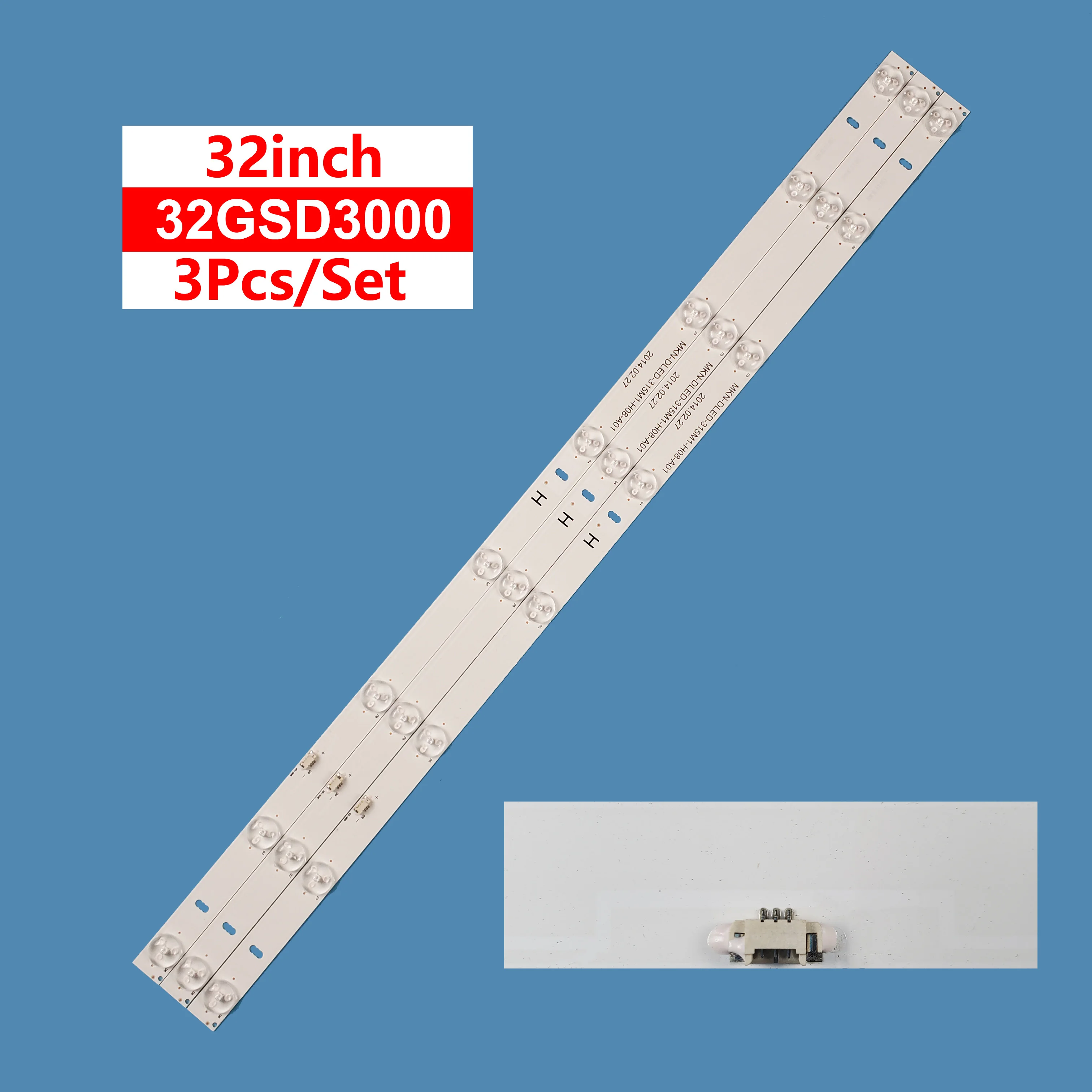 Подсветка для телевизора MKN-DLED-315M1-H08-A01 32GSD3000 OLT-32202 подсветка