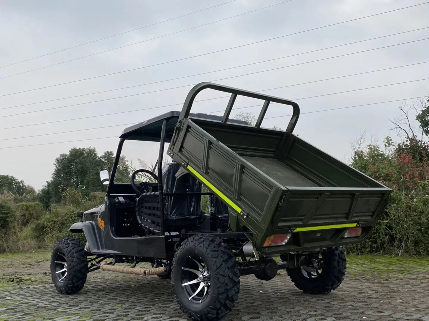 
Electric Motor 3KW Powerful 4x4 Farm electric UTV For Sale 