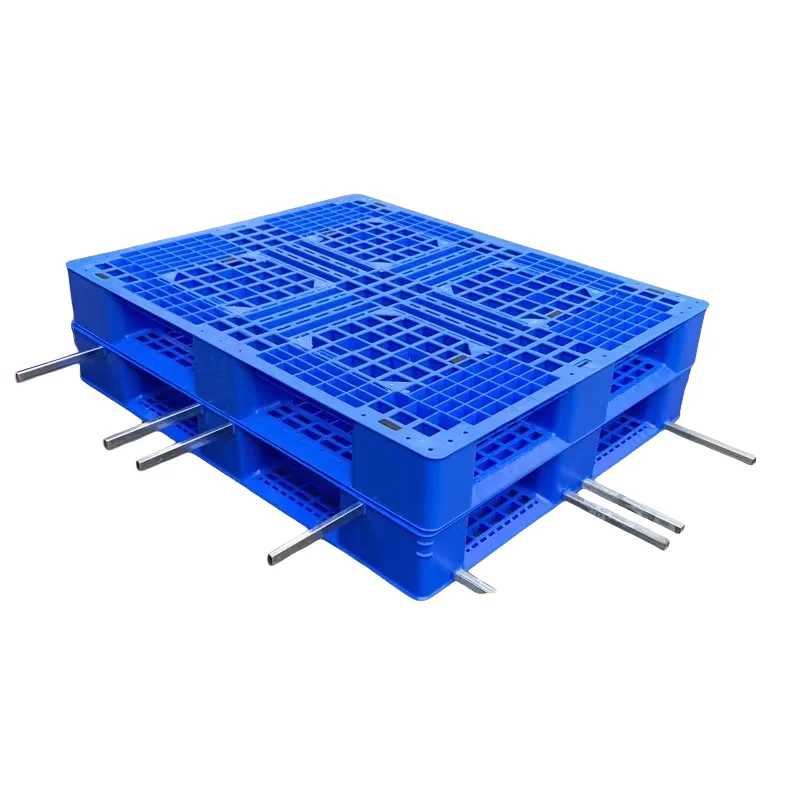 Wholesale HDPE Lightweight Plastic Pallets Breathable Mesh Floor Ventilated Tray Wear-Resistant Storage Splice Breathable Mesh