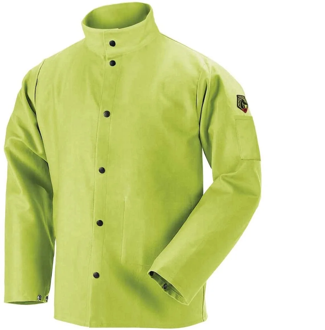 FR Cotton Welding Coat Lime Green fr jacket coat