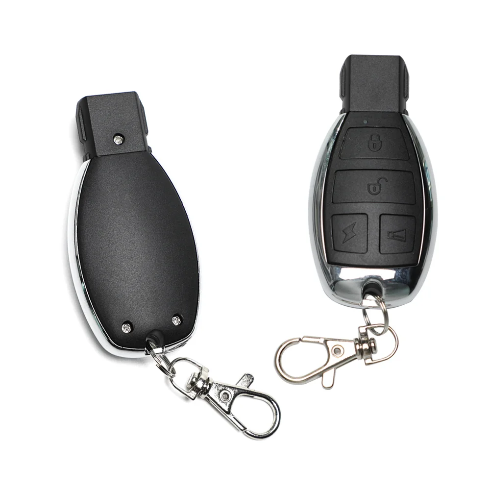 Custom 433MHZ learning code 4 key receiver switch remote control for garage door opener