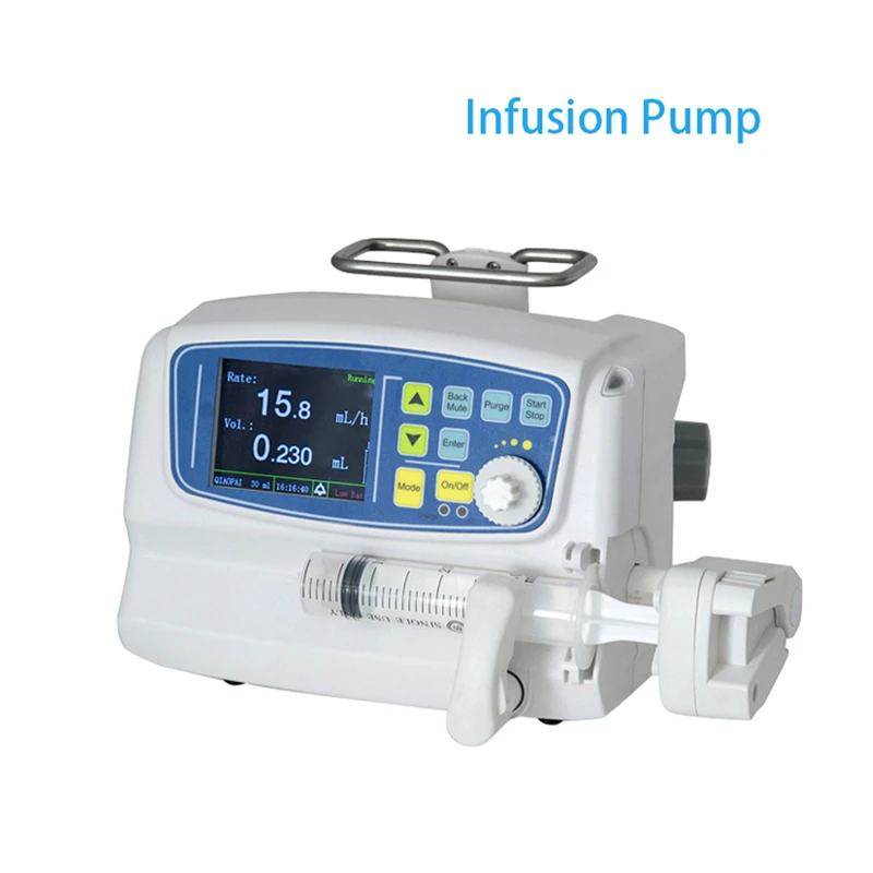 LCD Screen High Quality Electric Veterinary Syringe Pump for Animals