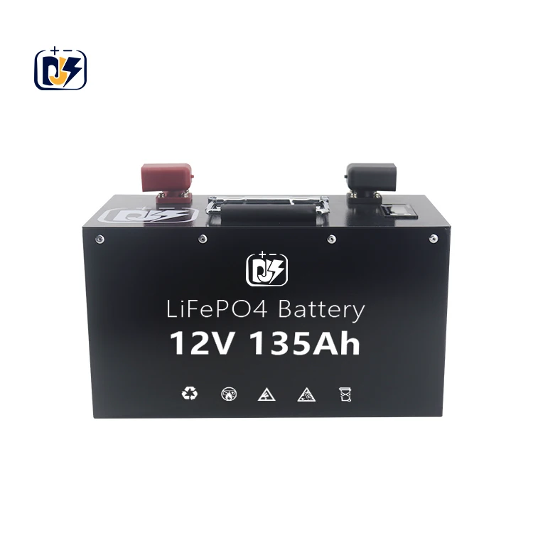 12V 135Ah DJS OEM Custom lifepo4 starting battery Auto Battery  CCA1200 Car Starting Lithium Ion Battery Packs