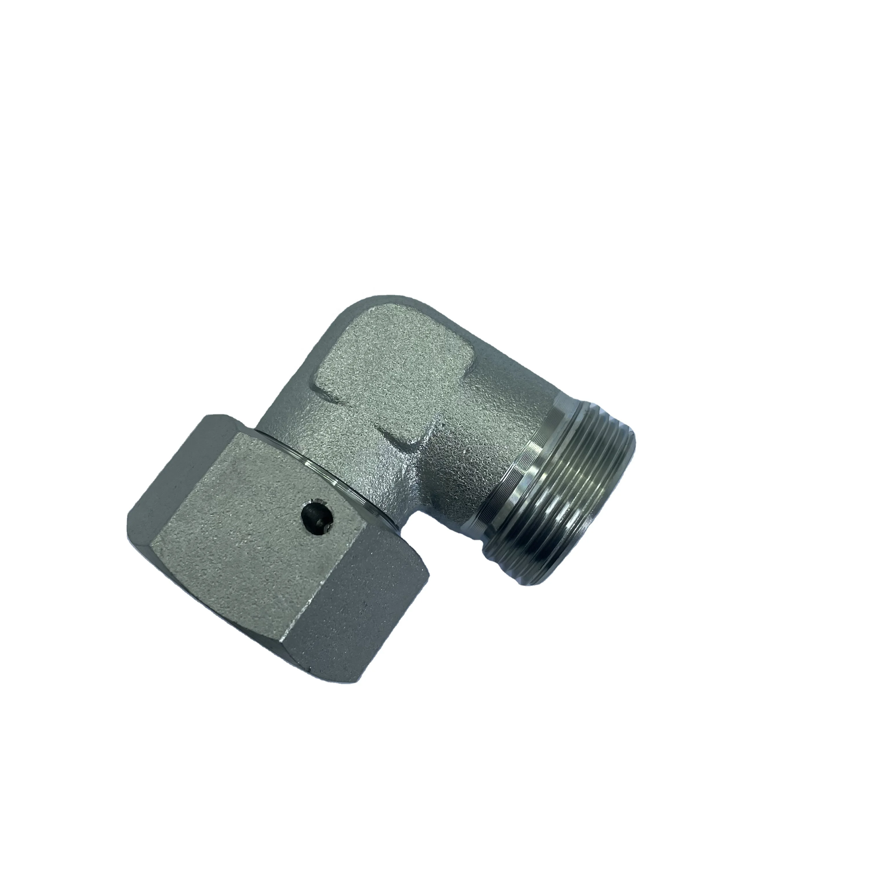 Eaton Standard Carbon Steel Hydraulic Fittings Swivel Nut Elbow Adapters Hydraulic for Agriculture Machinery
