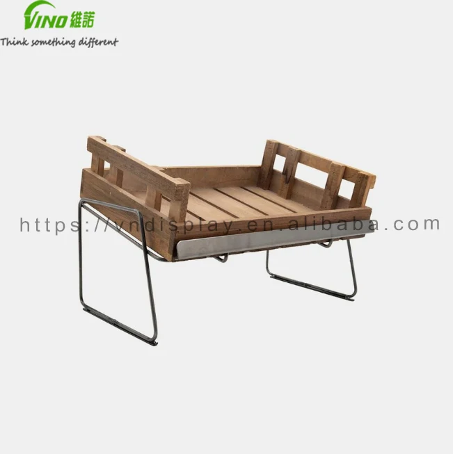 Chitting Trays With Angled Riser melamine tray with handles tall food tray with legs wooden storage crate