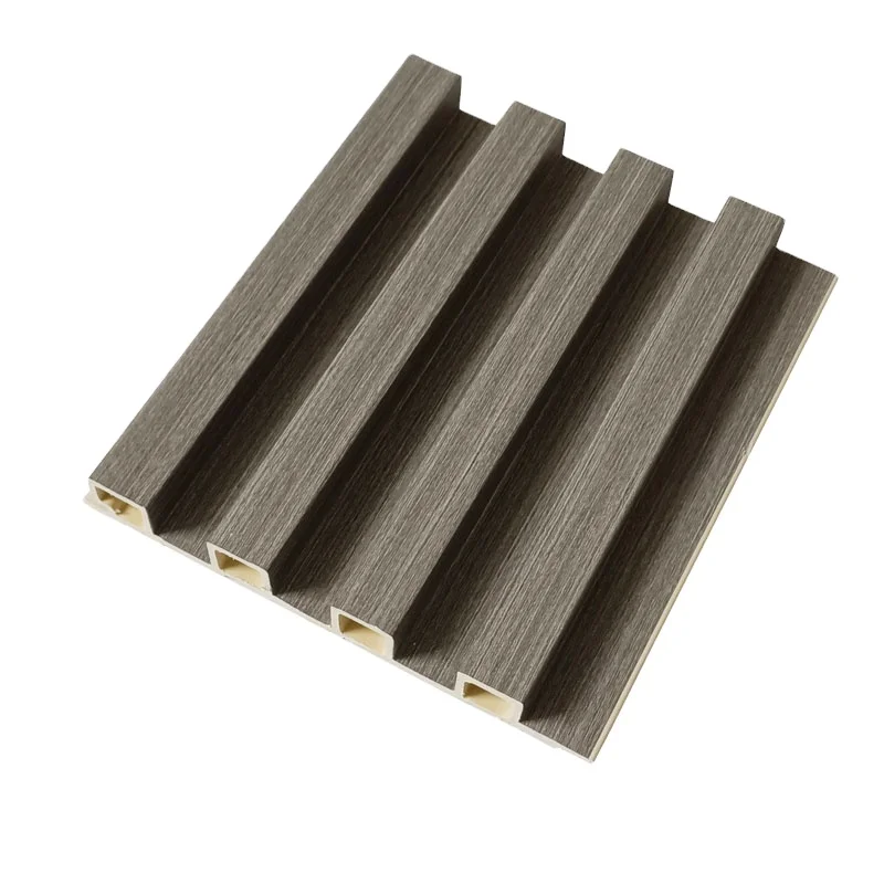 Wholesale price Interior Decorative Wood Plastic Composite WPC fluted Wall Panel waterproof other boards