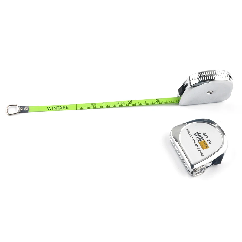2m tape measure aluminum case measuring instrument metro custom measuring tape