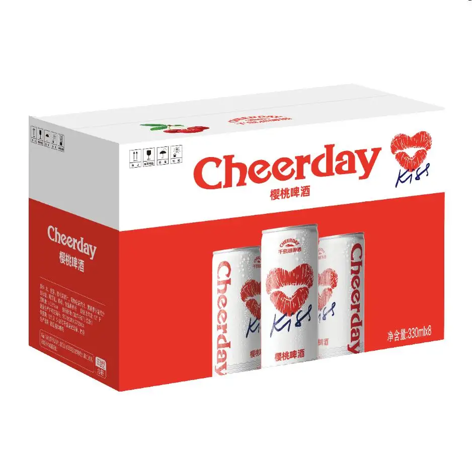 
Cherry beer 3.8%vol 33cl can beer fruit beer brewery 