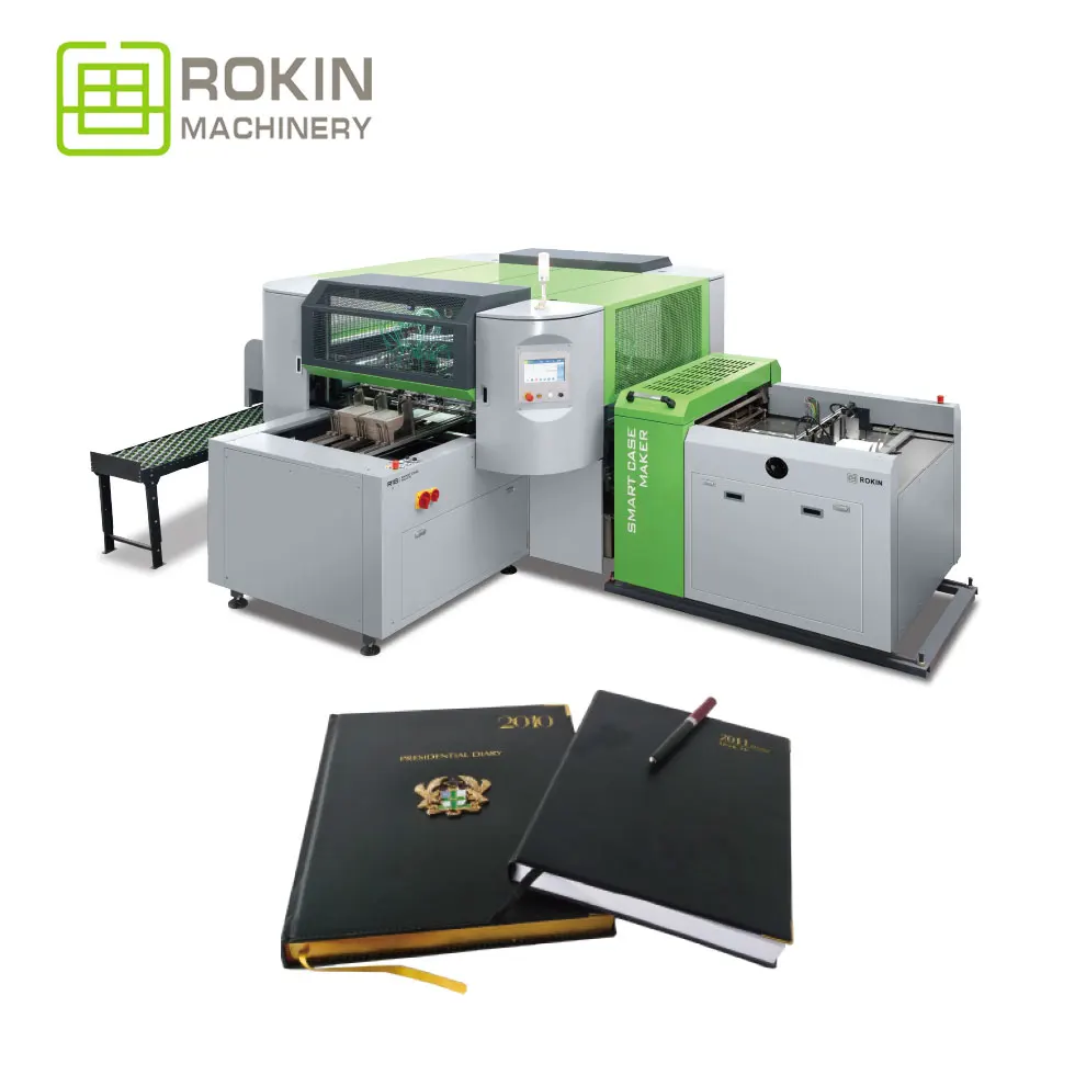 ROKIN BRAND CE certificate 1 year warranty Paper Notebook Making Machine