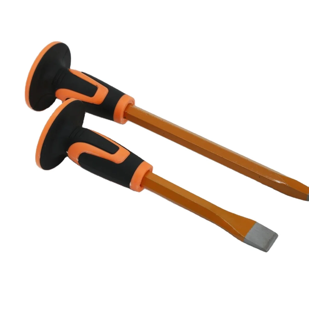 Industrial-grade Flat-bodied Chrome Vanadium Steel Masonry Chisel