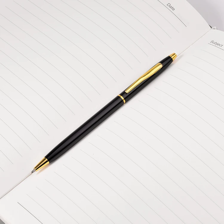 Дешевая тонкая шариковая ручка, поставщик четырехцветных металлических шариковых ручек, оптовая продажа, рекламная подарочная ручка для бизнеса, принимаются Пользовательские Логотипы