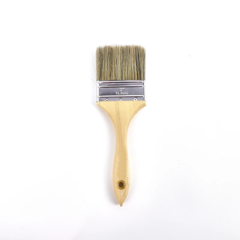 Factory Popular Paint Brush With Wooden Handle Painting Brushes Volume Excellent With Low Price