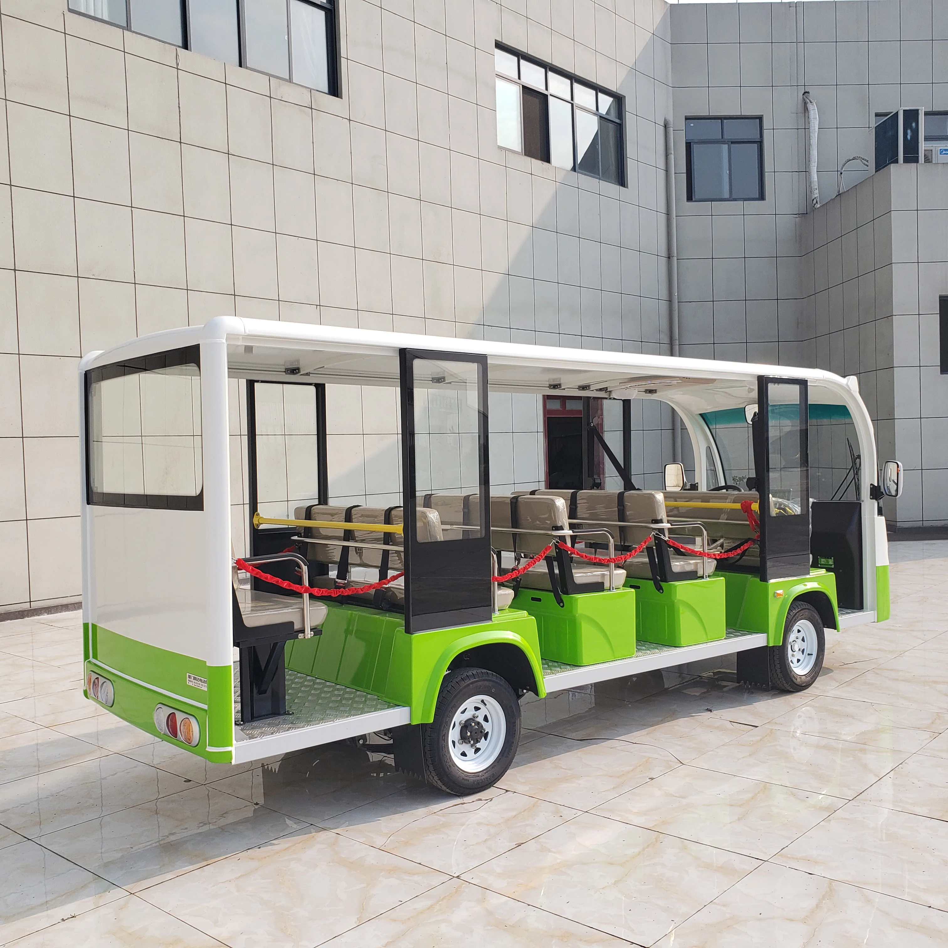 TX14, открытая электрическая экскурсионная машина, четырехколесный туристический пейзаж, прием объекта, Электрический патрульный автомобиль