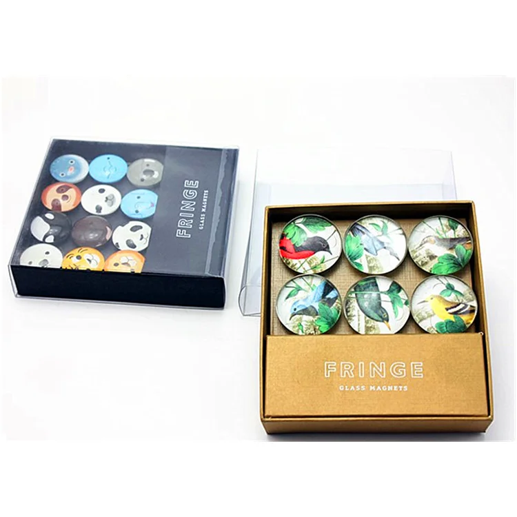 Souvenir Fridge Magnet, Magnet Fridge Magnets for Fridge Custom Glass Round Glass Metal Medium Bubble Magnet, 3D Christmas